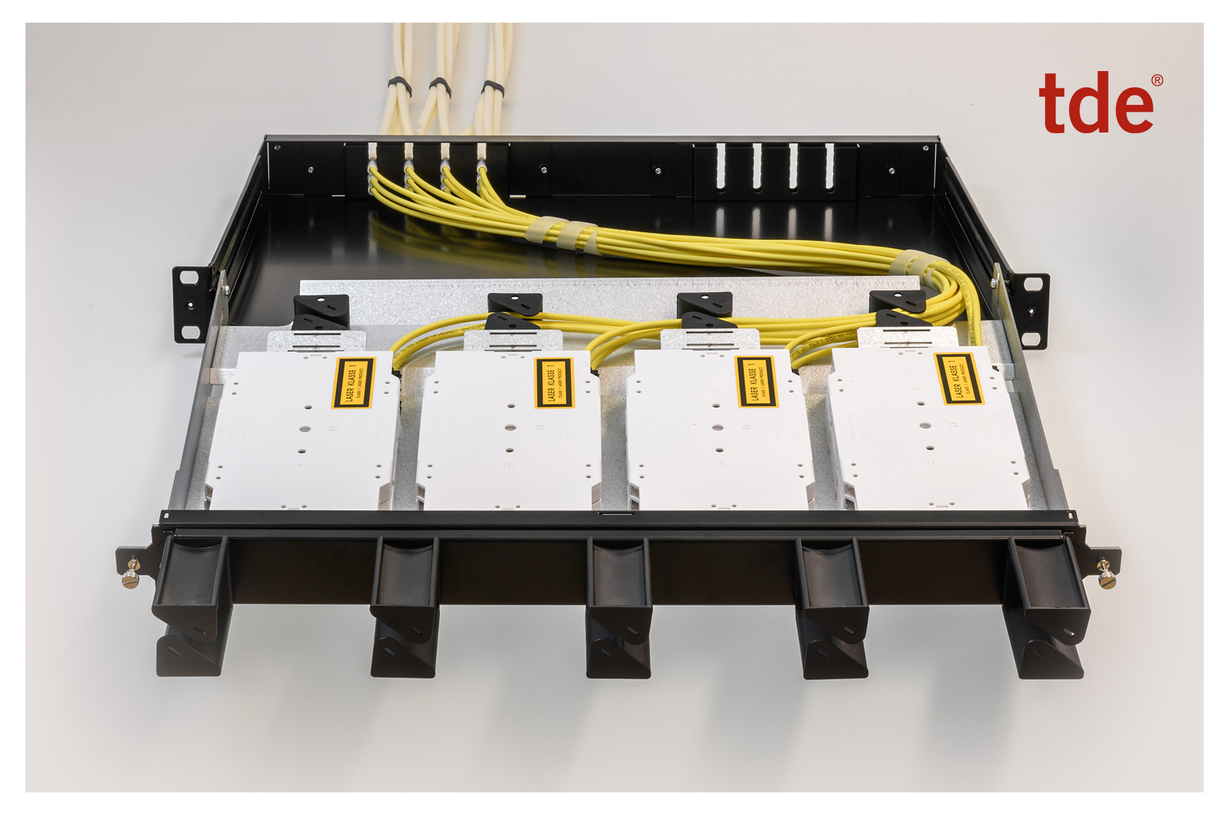 tde tML-LWL-Masterspleißbox für Datacenter, Campusverkabelungen, Telekom und FttX-Anwendungen