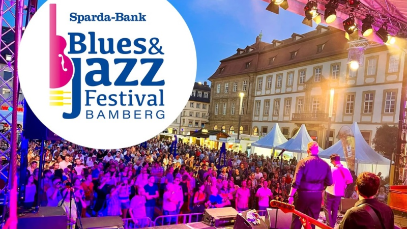 Das gibt es nur einmal – Top Konzerte für 1.000 Euro ohne Eintritt – 16. Bamberger Blues- & Jazzfestival