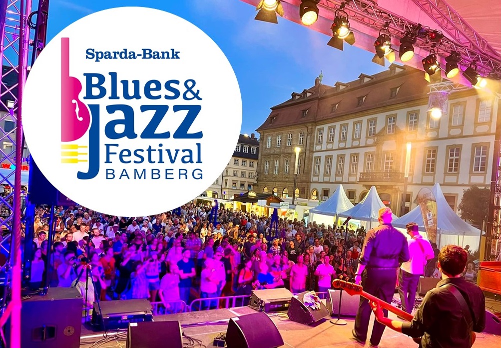 Das gibt es nur einmal – Top Konzerte für 1.000 Euro ohne Eintritt – 16. Bamberger Blues- & Jazzfestival