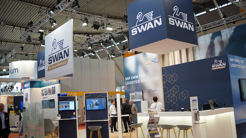 LogiMAT 2023: SWAN Demonstrates User-Centric SAP Solutions for Digital Intralogistics