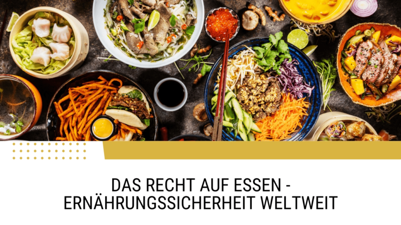 Das Recht auf Essen – Ernährungssicherheit weltweit