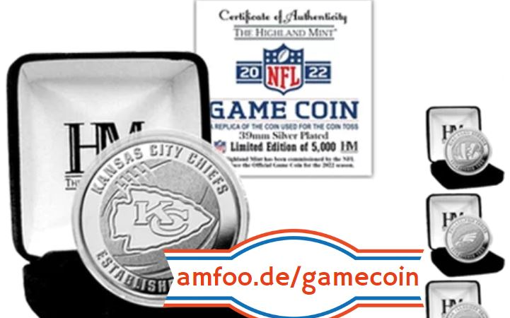 Offizielle NFL Game Coins