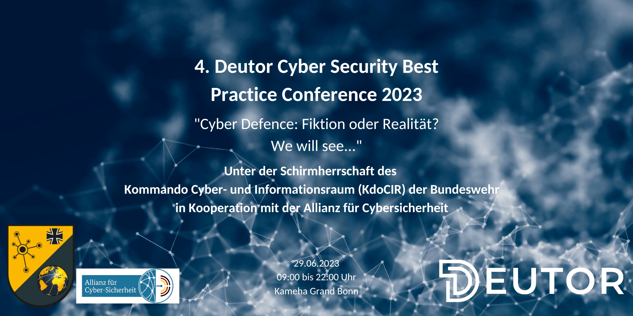 4. DEUTOR CYBER SECURITY BEST PRACTICE CONFERENCE 2023