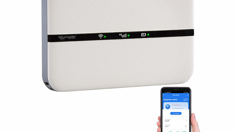 simvalley MOBILE Mobiler 4G/LTE-Router