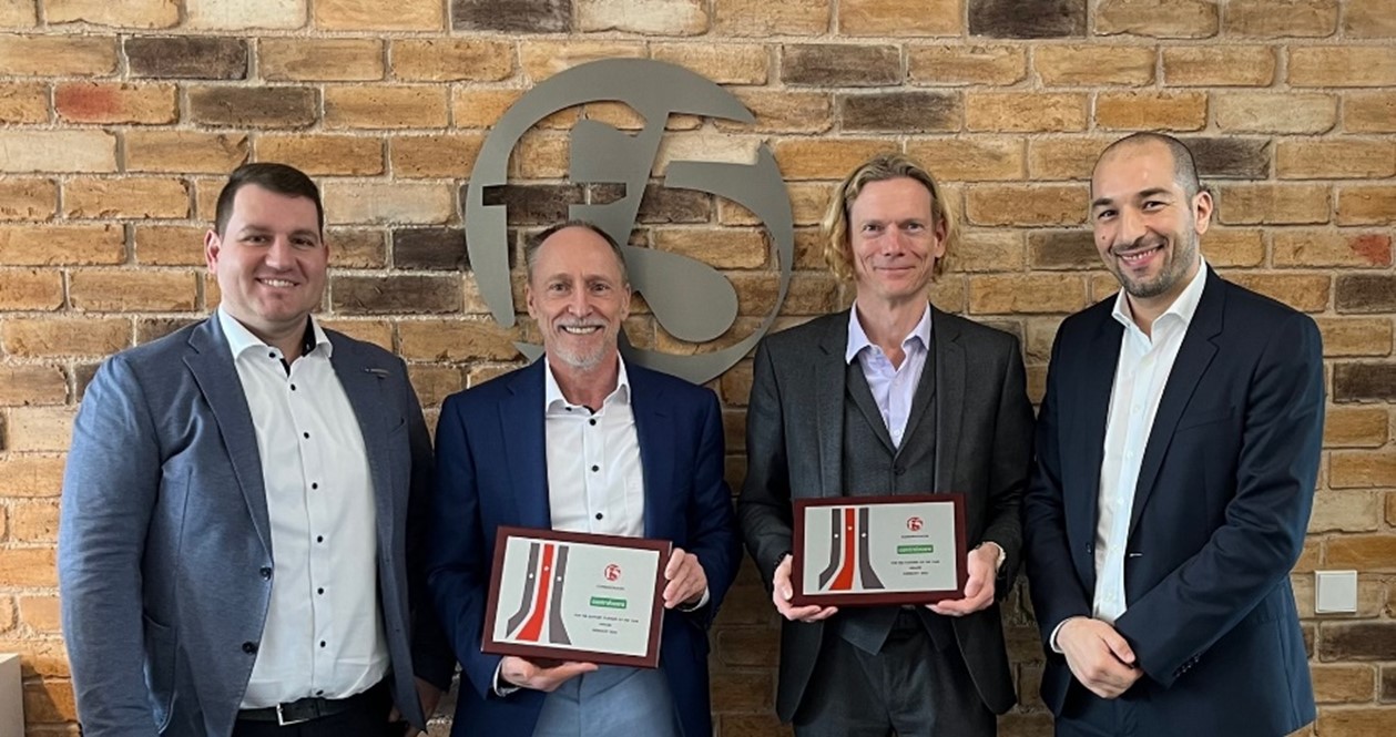 Controlware ist „F5 Partner of the Year 2022“ und „F5 Service Partner of the Year 2022“