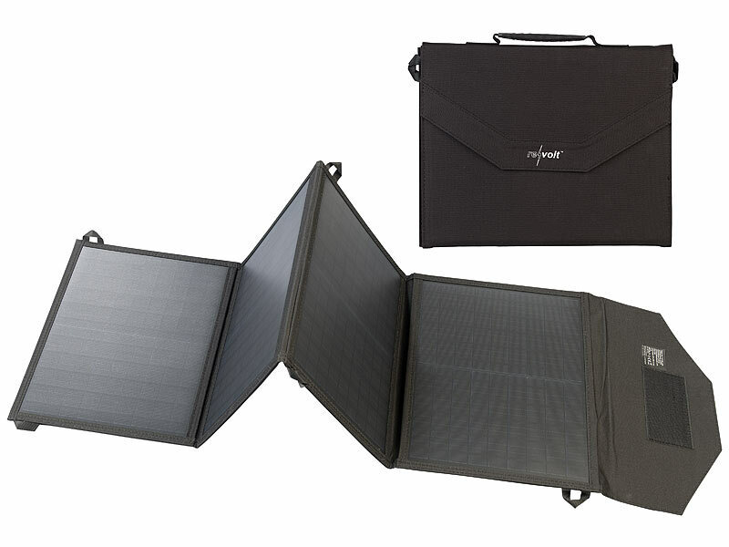 revolt Mobiles, faltbares Solarpanel 60 Watt