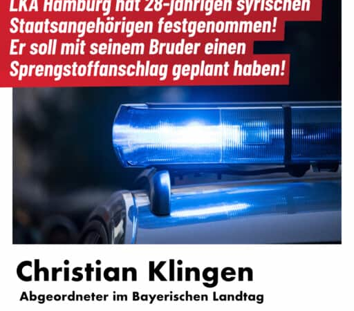 Islamistischer Terroranschlag mit Sprengstoffwesten vereitelt!