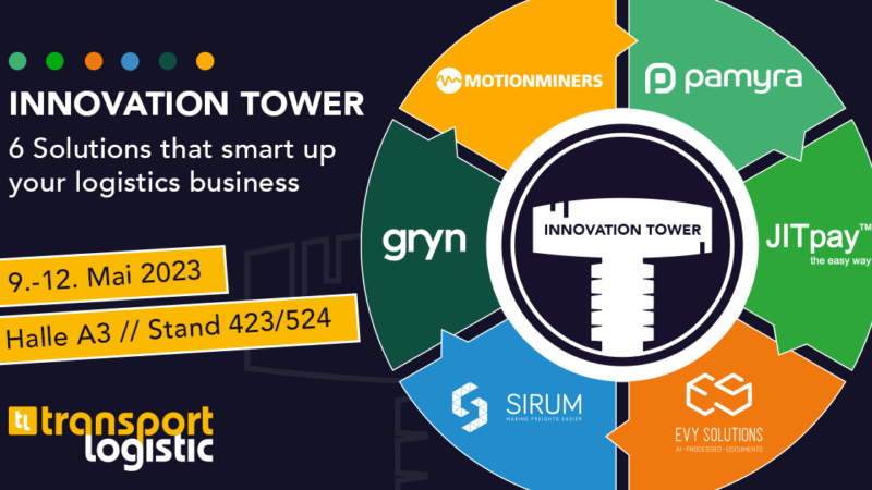 Transport Logistic in München: Auf zum Innovation Tower!