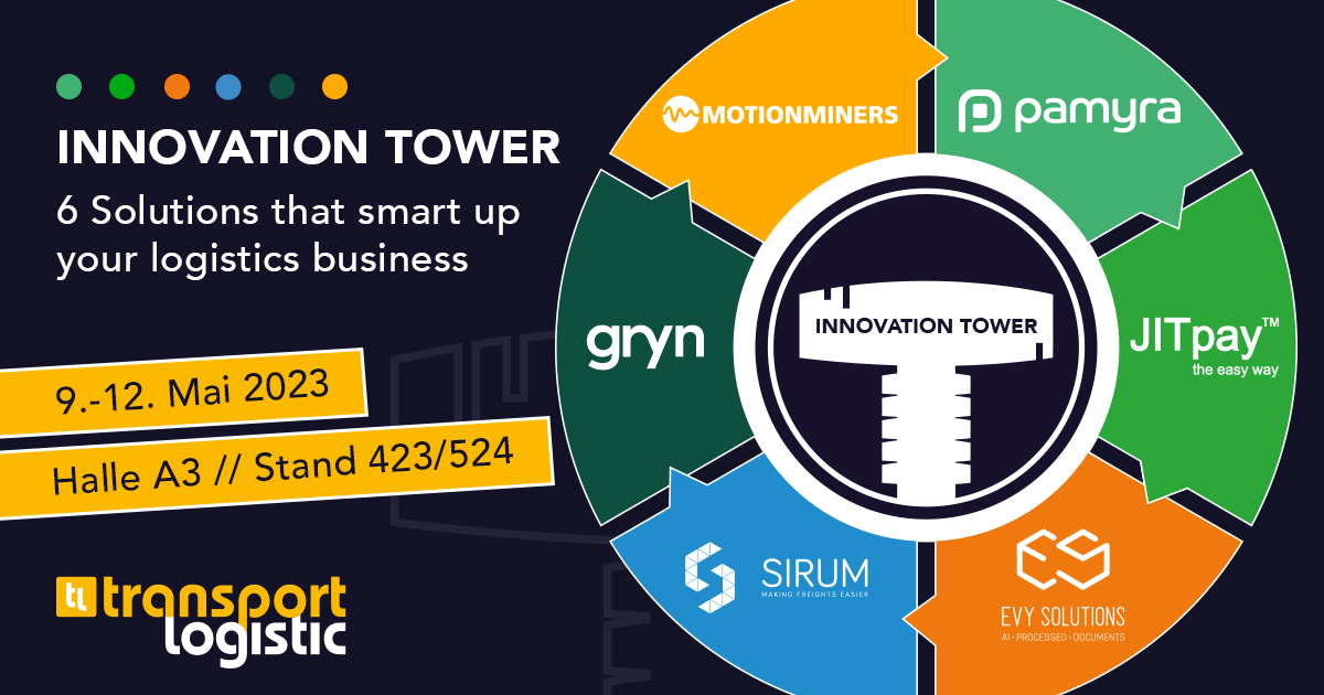 Transport Logistic in München: Auf zum Innovation Tower!