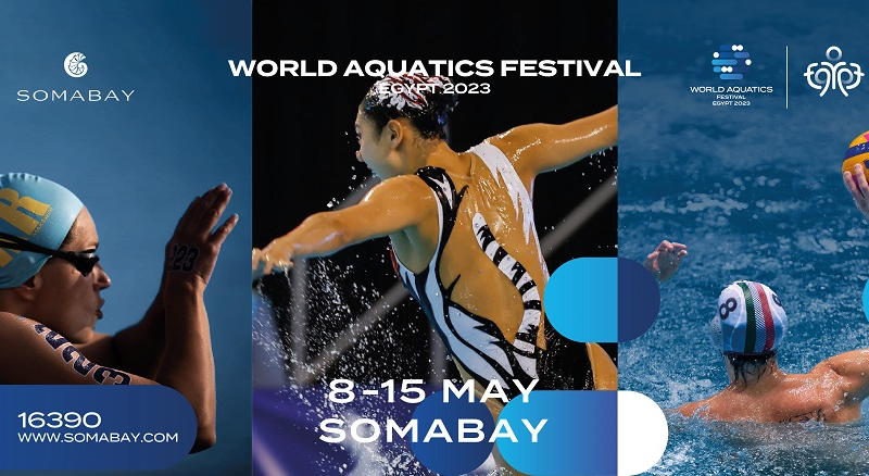 SOMABAY präsentiert das World Aquatics Festival vom 8. bis 15. Mai 2023