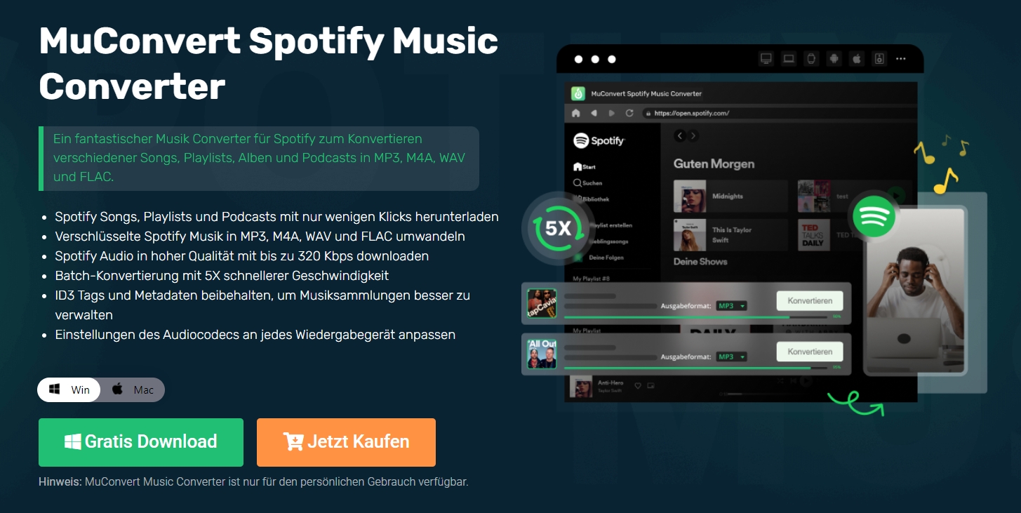 MuConvert Spotify Music Converter