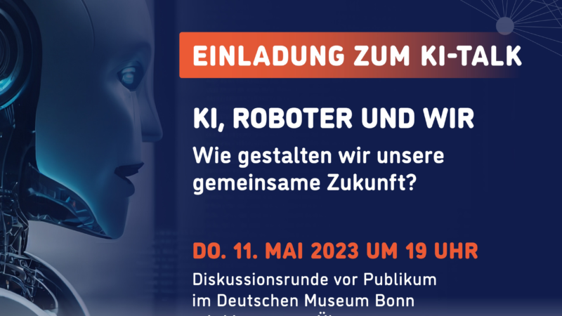 KI, Roboter und wir – wie gestalten wir unsere gemeinsame Zukunft?