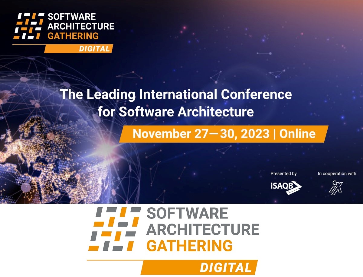 Software Architecture Gathering – Digital 2023