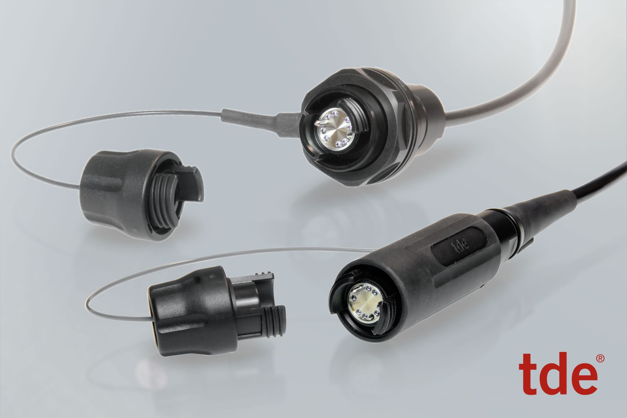 Neue tde-HEB-Linsenstecker-Serie für Harsh-Environment-Anwendungen