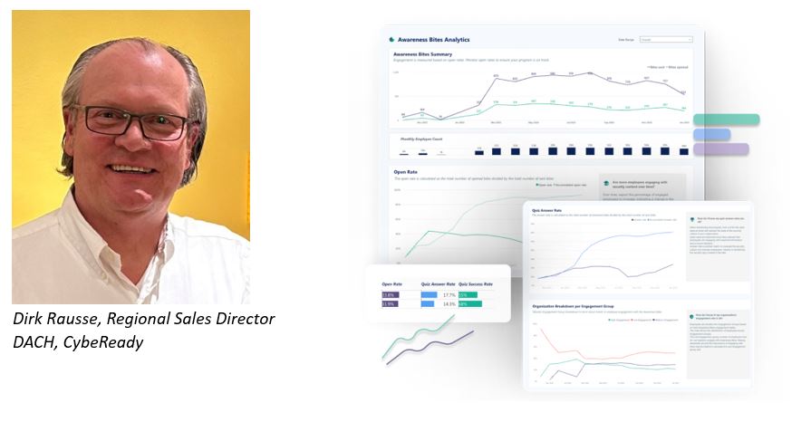 CybeReady stärkt Präsenz in der DACH-Region – Ernennung von Dirk Rausse zum Regional Sales Director