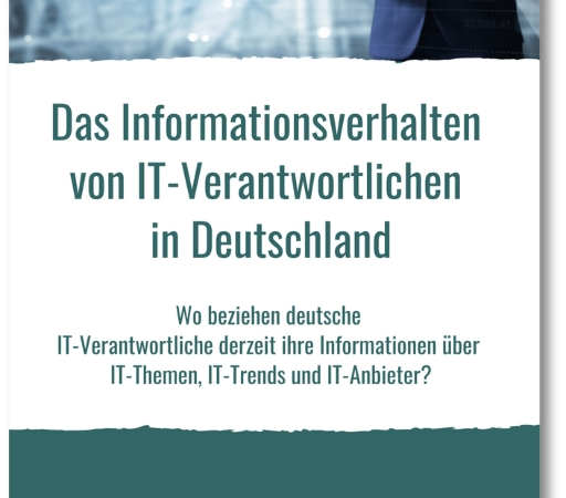 Umfrage „Das Informationsverhalten deutscher IT-Verantwortlicher“ – die Ergebnisse liegen vor