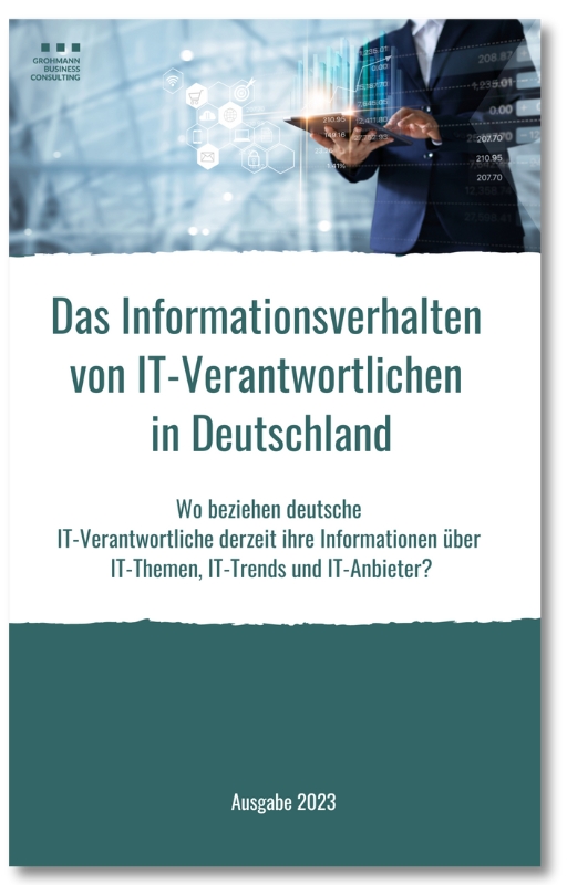 Umfrage „Das Informationsverhalten deutscher IT-Verantwortlicher“ – die Ergebnisse liegen vor