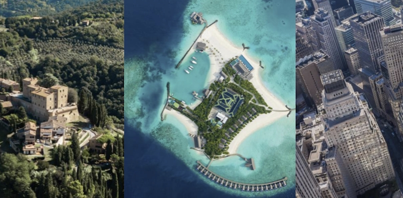 PRCO Meldung: Luxusimmobilien im Nahen Osten, den USA, Italien, der Schweiz und auf den Malediven