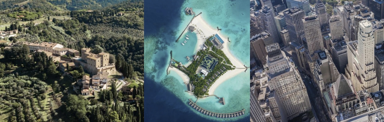 PRCO Meldung: Luxusimmobilien im Nahen Osten, den USA, Italien, der Schweiz und auf den Malediven