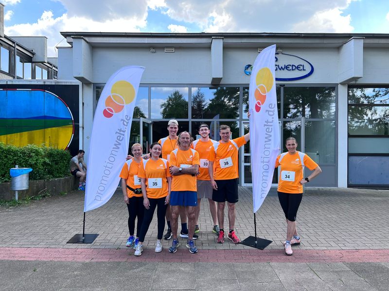 Team der promotionwelt GmbH beim Straßenlauf erfolgreich