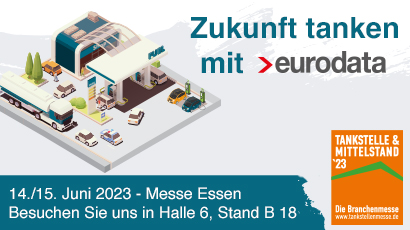 Tankstelle & Mittelstand ´23: eurodata präsentiert Cloud-Lösungen für die Digitalisierung des Tankstellenmanagements