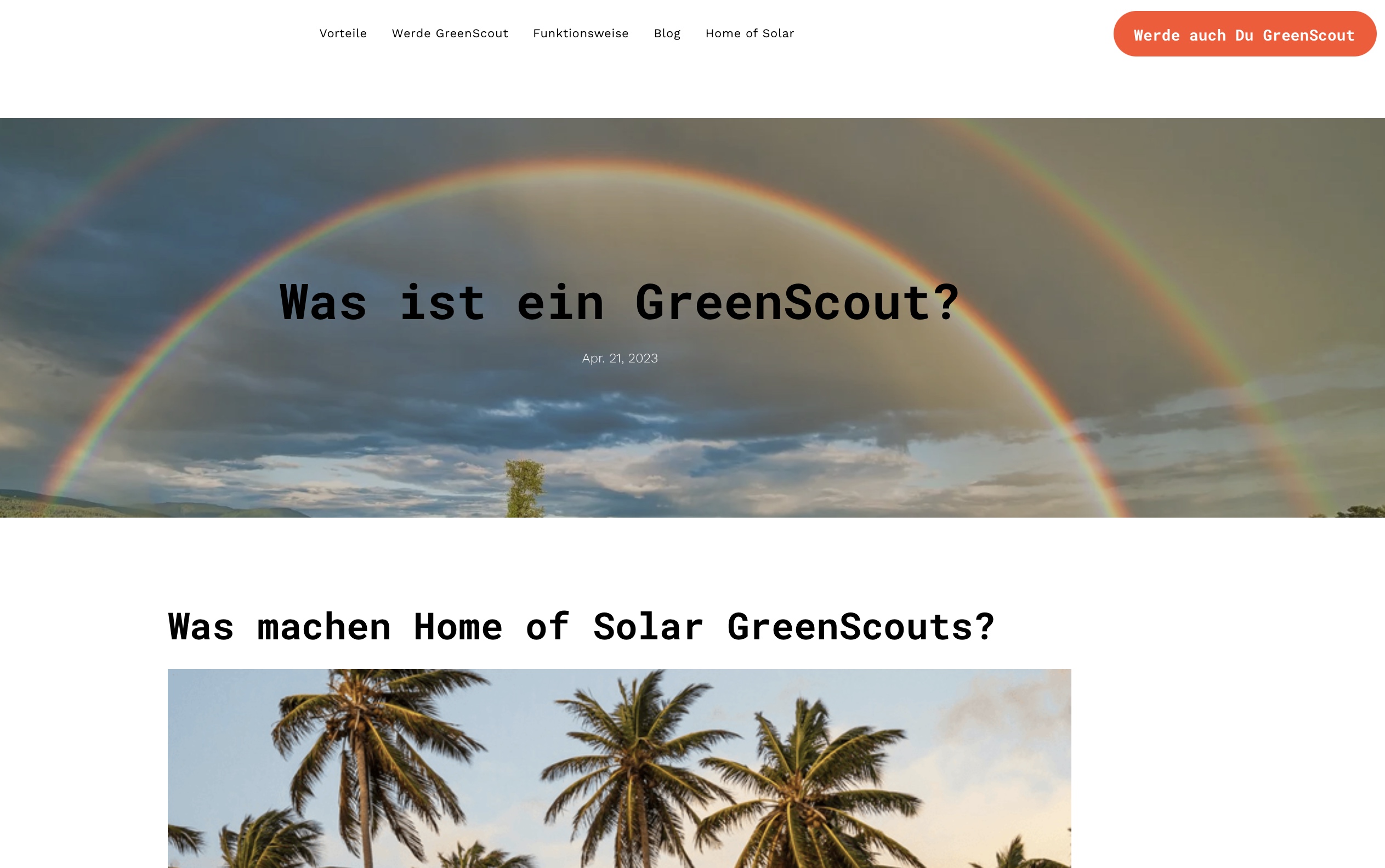 Was ist ein GreenScout – Das machen Home of Solar GreenScouts