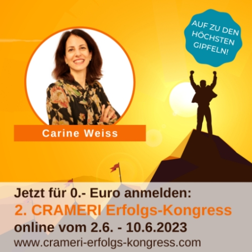 Carine Weiss im Interview für den 2. CRAMERI Erfolgs-Kongress