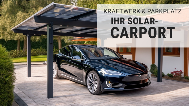 Ihr Parkplatz als Kraftwerk – Die vielen Vorteile von Solar-Carports