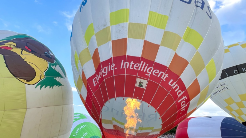 Rheingas wieder beim Ballonfestival Bonn dabei