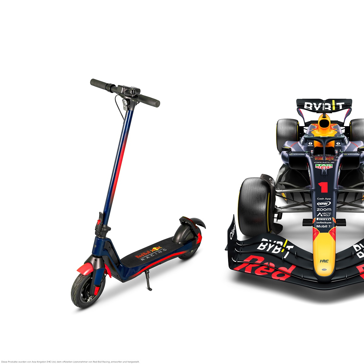 Red Bull Racing E-Scooter erobern die City