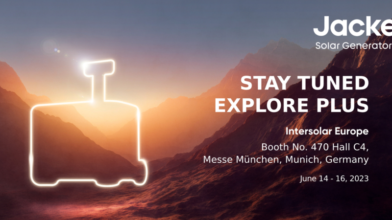 Intersolar Europe: Neue mobile Energielösung von Jackery