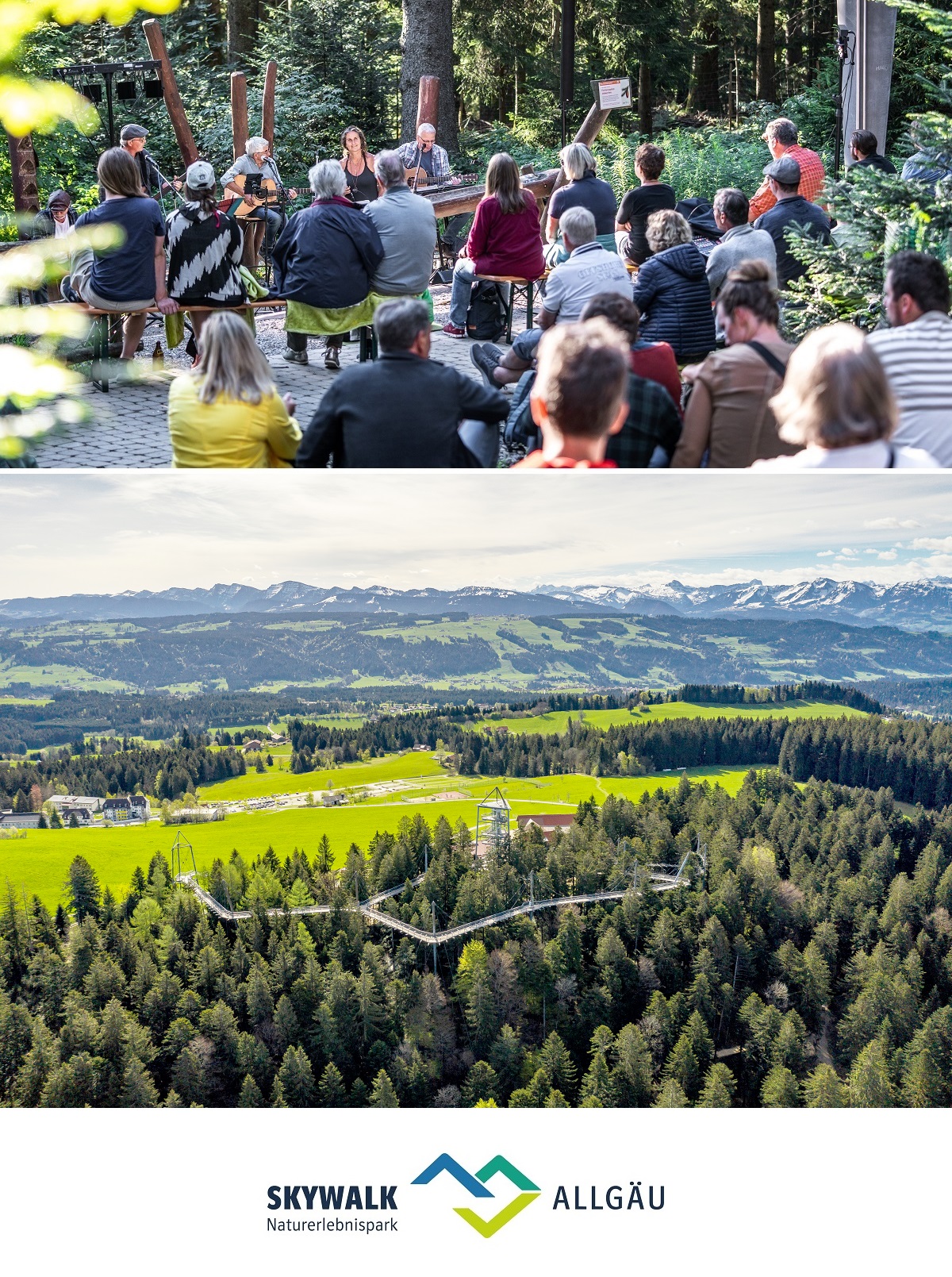 „Ein Wald voller Musik“: skywalk allgäu lädt zum musikalischen Naturerlebnis ein