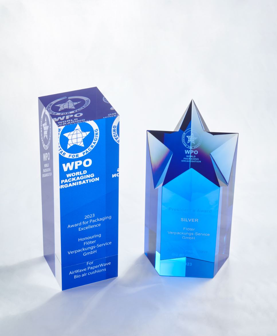 PaperWave Air Cushions Win Silver Presidents Award at WorldStar Global Packaging Awards