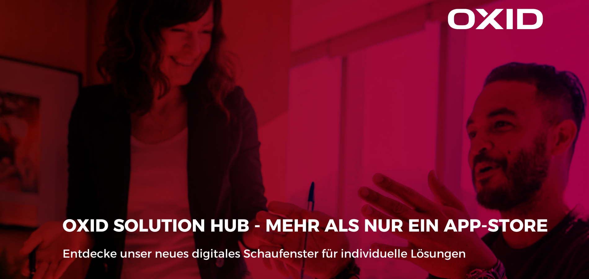 Digitales Lösungsschaufenster – OXID launcht Solution Hub