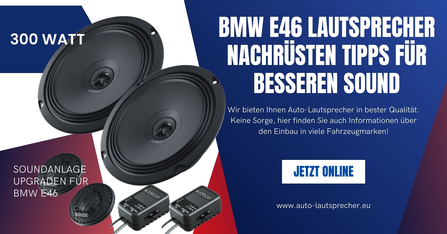 BMW E46 Lautsprecher nachrüsten Tipps für besseren Sound