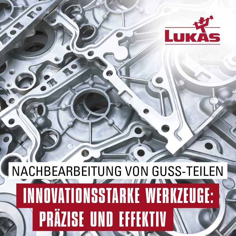 Qualitativ hochwertige Werkzeuge für die Gussbearbeitung