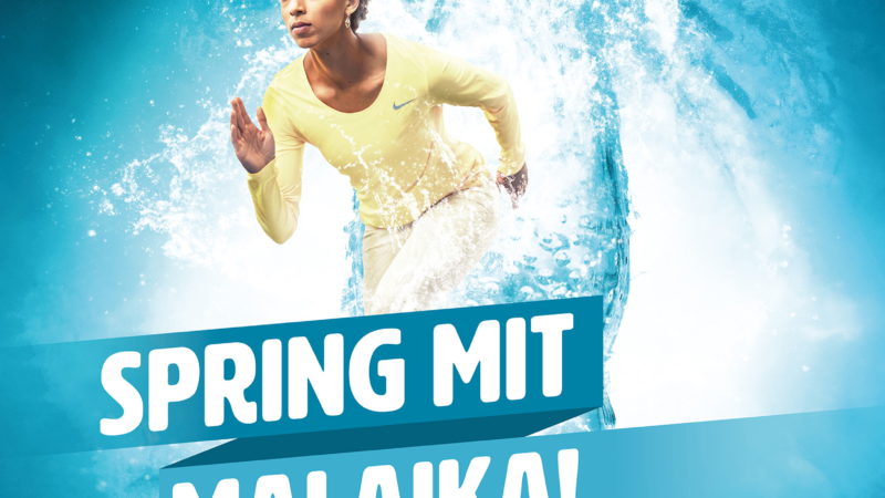 Spring mit Malaika!  Live-Event mit Leichtathletik-Superstar Malaika Mihambo