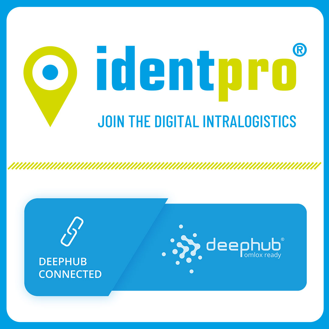 IdentPro DeepHub-Connected: Mit dem omlox-Standard die Zukunft der Intralogistik stärken