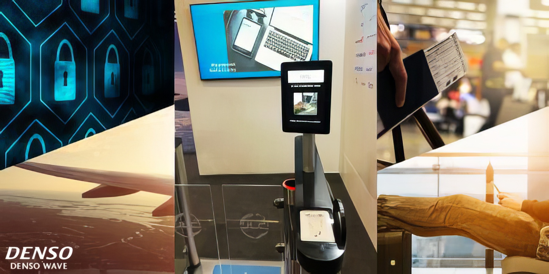 DENSO and the modern check-in: Advantages of the digitization at airports and events