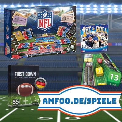 Nicht nur für das Kind im Manne: Brettspiele für American Football Fans