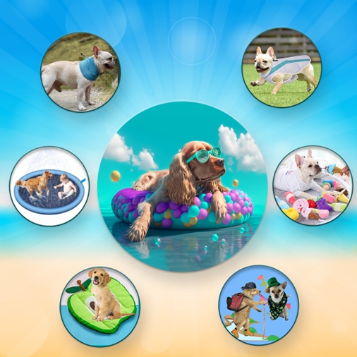 Beat the Heat: Introducing Cool Summer Essentials for Your Pets at Pluffy Paw