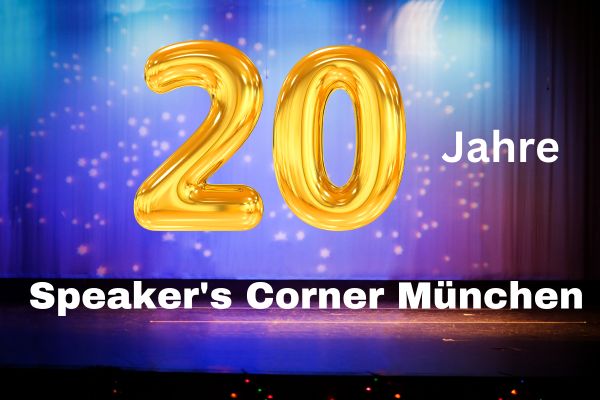 20-jähriges Jubiläum –  Toastmaster-Club „Speakers Corner München“