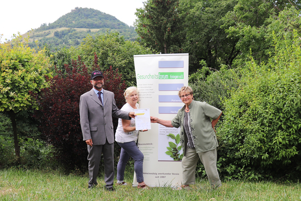 Gesundheitsforum Eningen e.V. – Urkunde für soziales Engagement