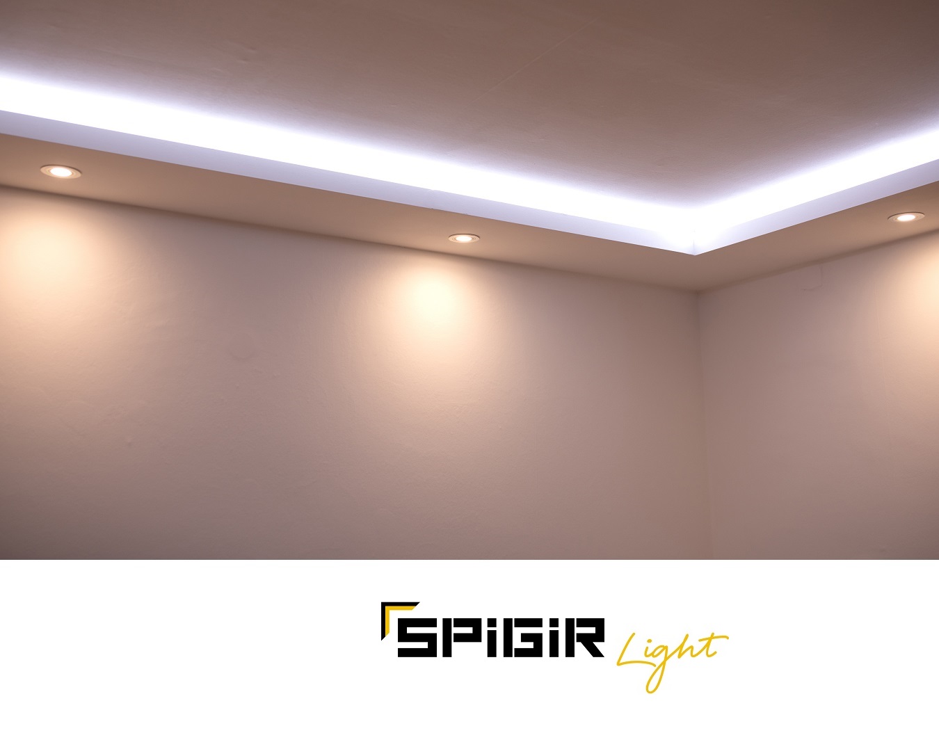 Spigir Light – Neues Komplettsystem für indirekte LED-Deckenbeleuchtung beschleunigt Installation und reduziert Kosten