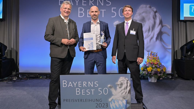 Bayerns Best 50: TQ-Group erneut ausgezeichnet