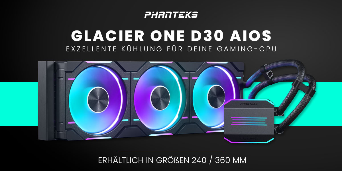 Phanteks Glacier One D30 AIOs