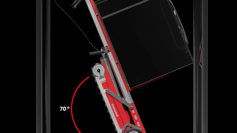 Der neue Sackkarre-Treppensteiger: elektrisch und hybrid