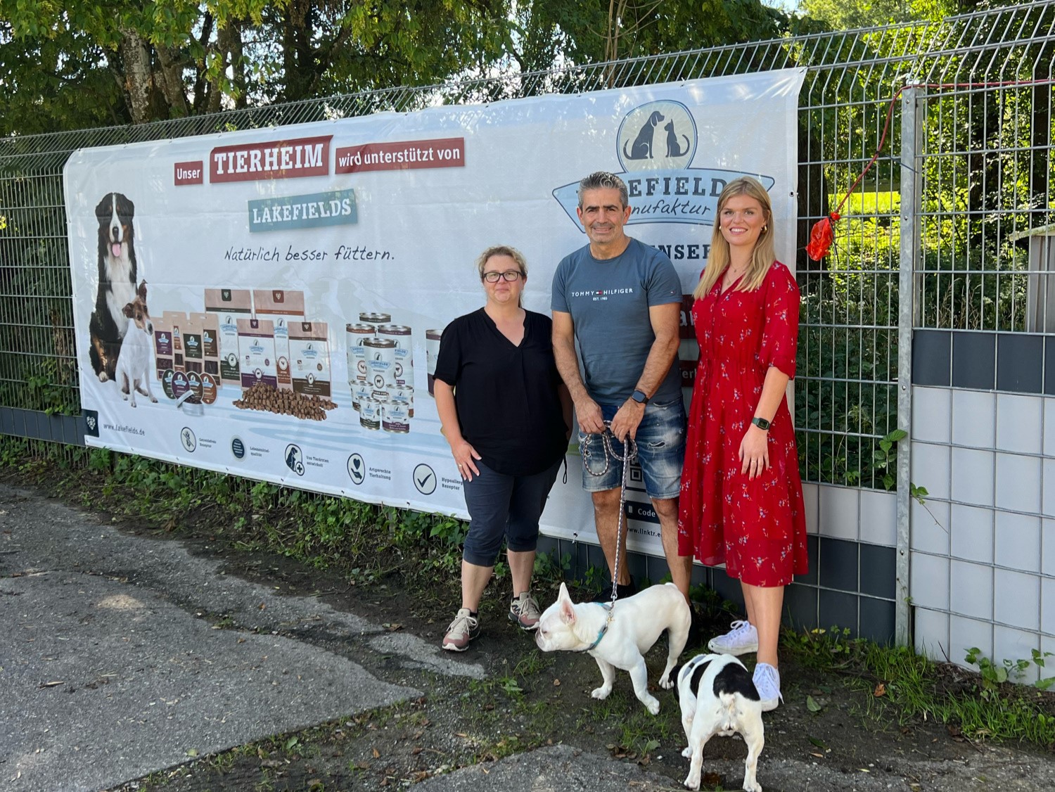 Lakefields unterstützt Tierheim Überlingen