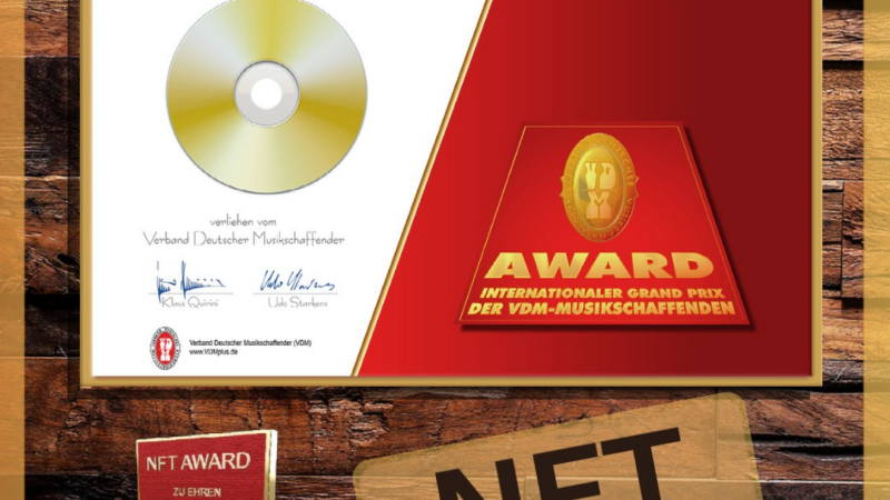 VDMplus-AWARDS 2023 ehren Musikschaffende mit NFT-Preis