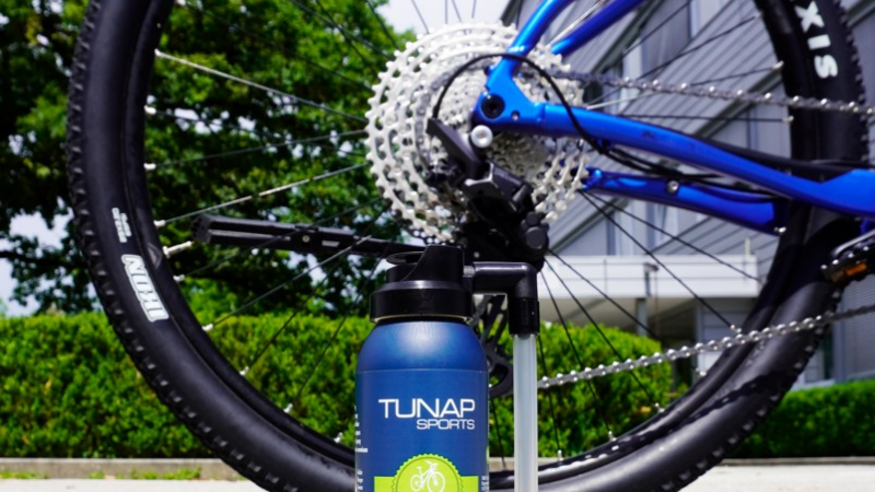 Tunap Sports bringt Fahrrad-Pannenspray auf den Markt